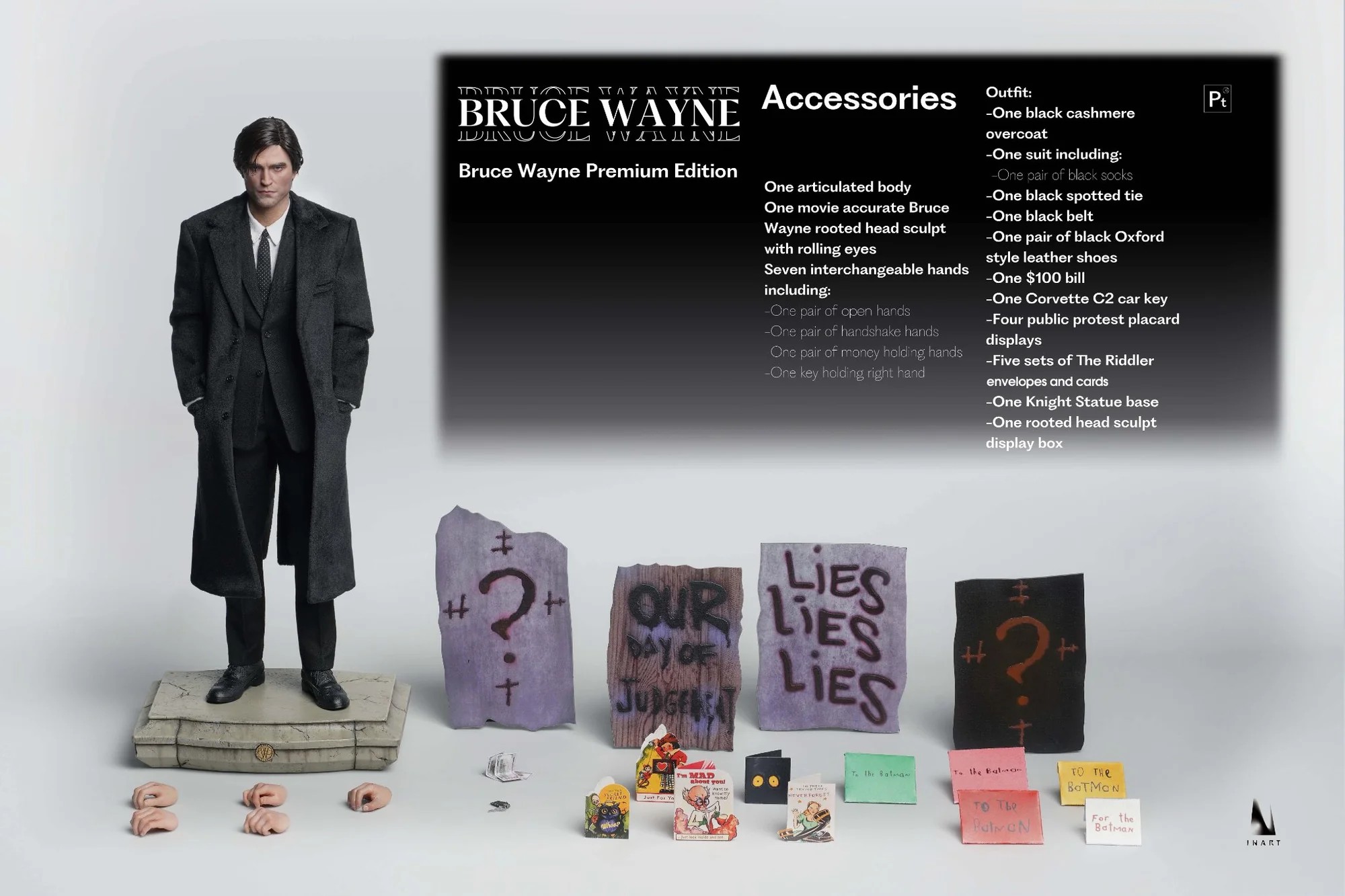 BRUCE WAYNE (PREMIUM EDITION) INART 1/6 SCALE FIGURE