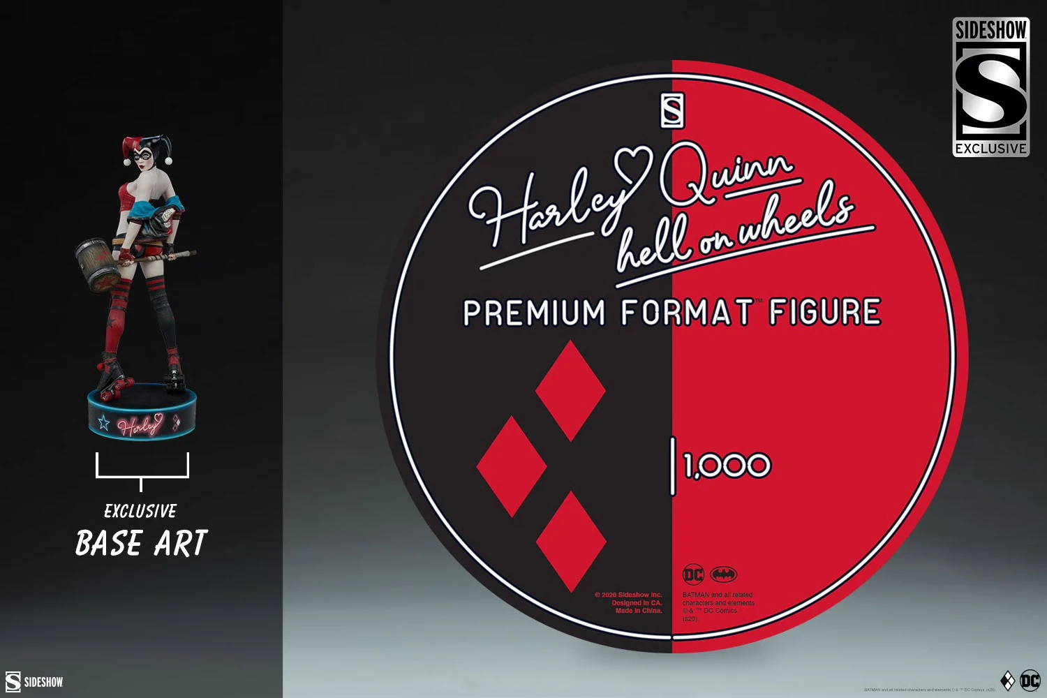 HARLEY QUINN: HELL ON WHEELS Premium Format™ Figure by Sideshow Collectibles