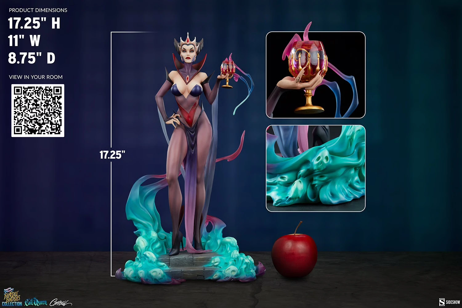EVIL QUEEN Statues by Sideshow Collectibles