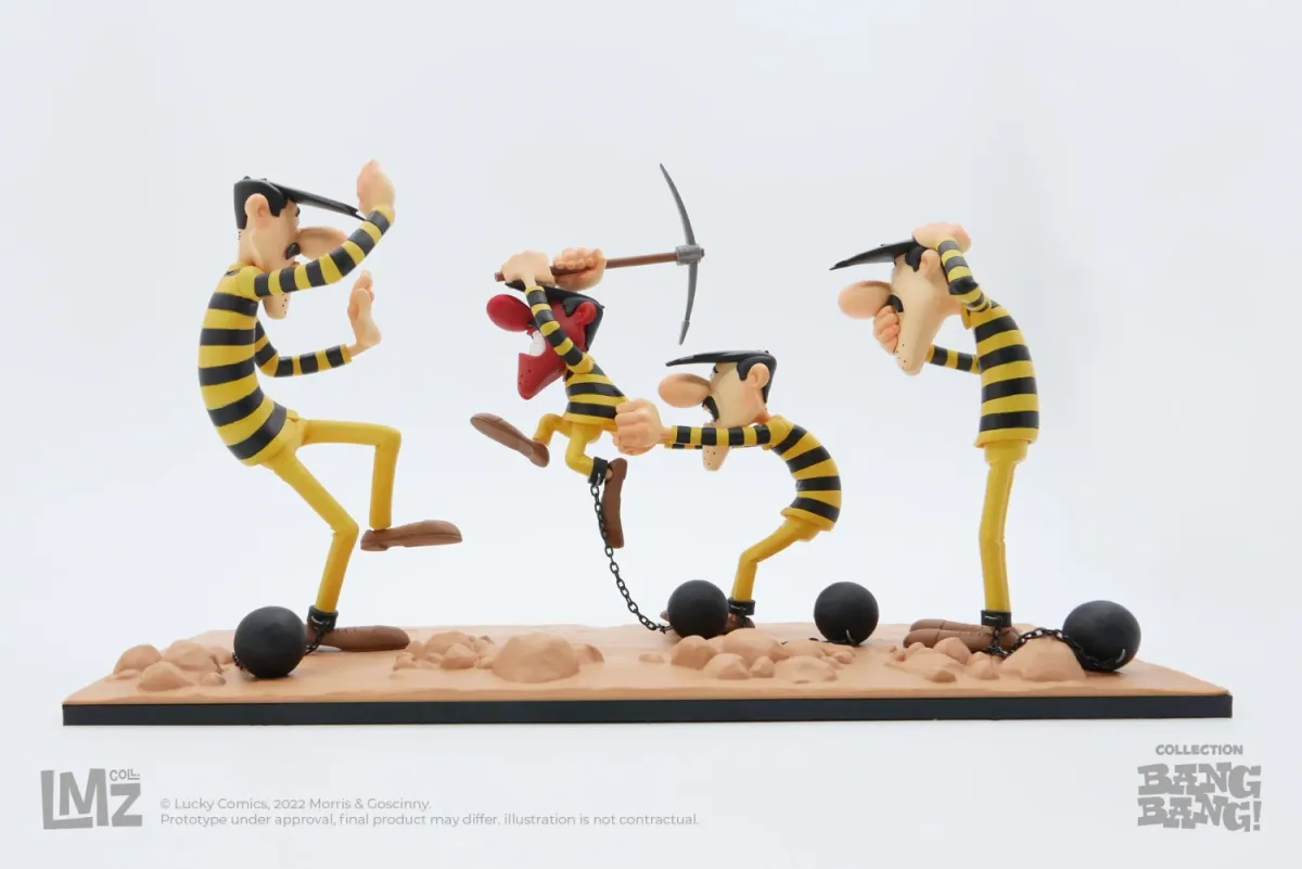 Lucky Luke: The Daltons: '' Calm Down, Joe! '' Figurine