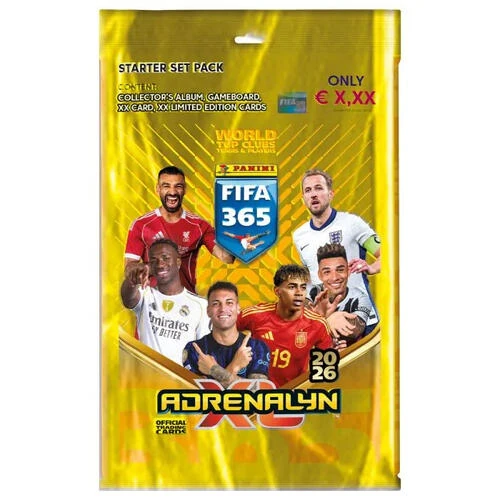 Panini FIFA 365 Adrenalyn 2026 Mega Başlangıç Paketi