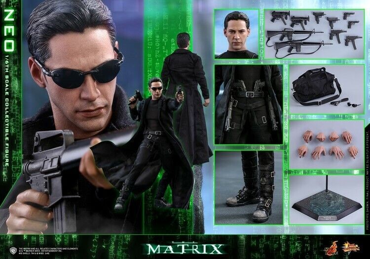 HOTTOYS HT MMS466 The Matrix Neo NEO Keanu Reeves (Teşhir)