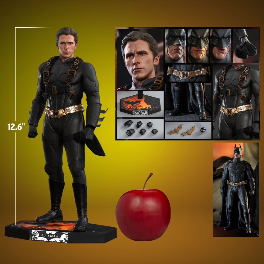 HOT TOYS BATMAN BEGINS SIDESHOW EXCLUSIVE JUMPSUIT