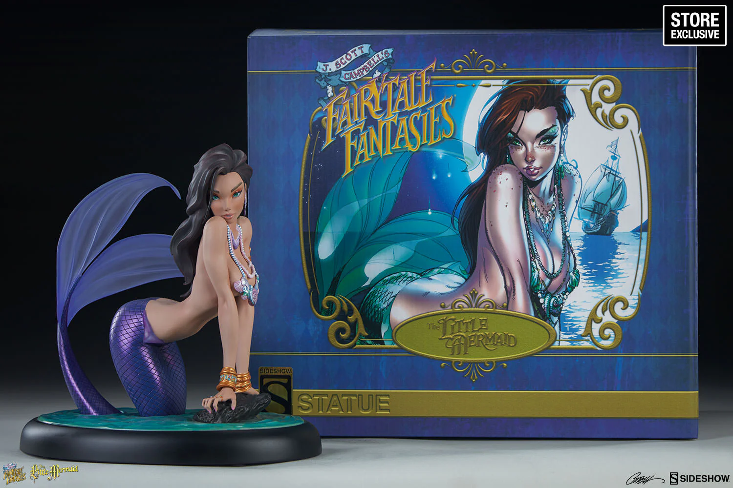 THE LITTLE MERMAID Statues by Sideshow Collectibles