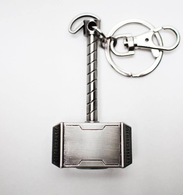 Thor Hammer Metal Keychain