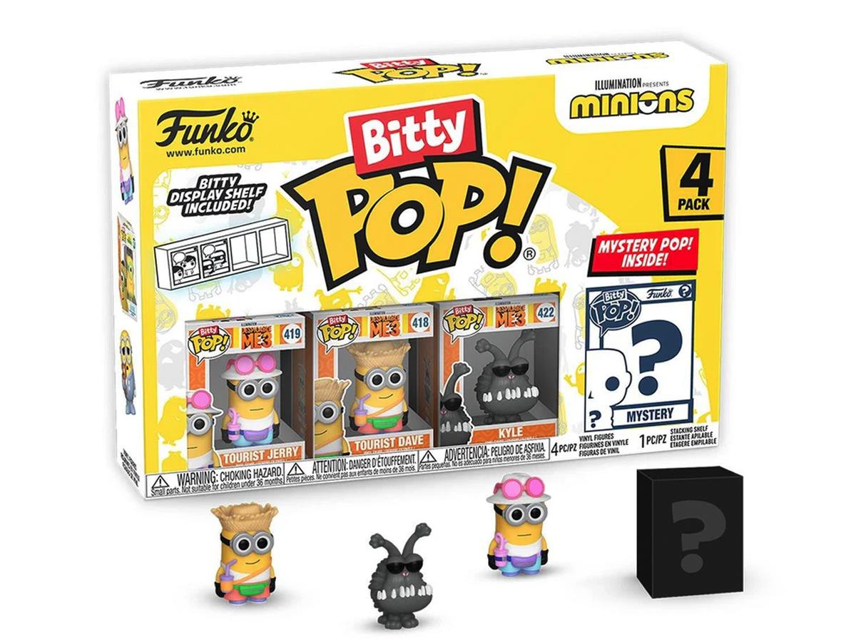 Funko Bitty POP! 4’lü Paket Minions – Tourist Jerry