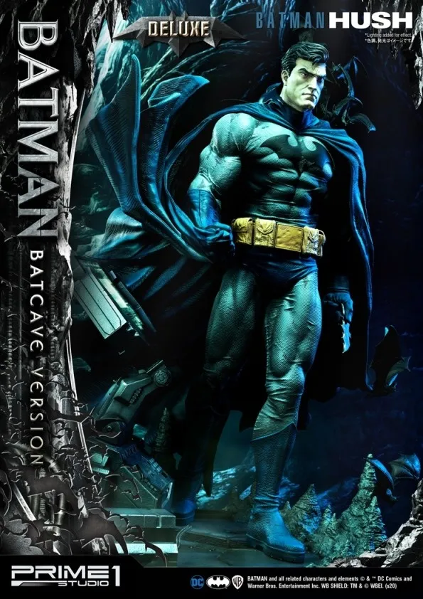 DC Comics: Batman Hush - Deluxe Batcave Batman Statue Bonus Version