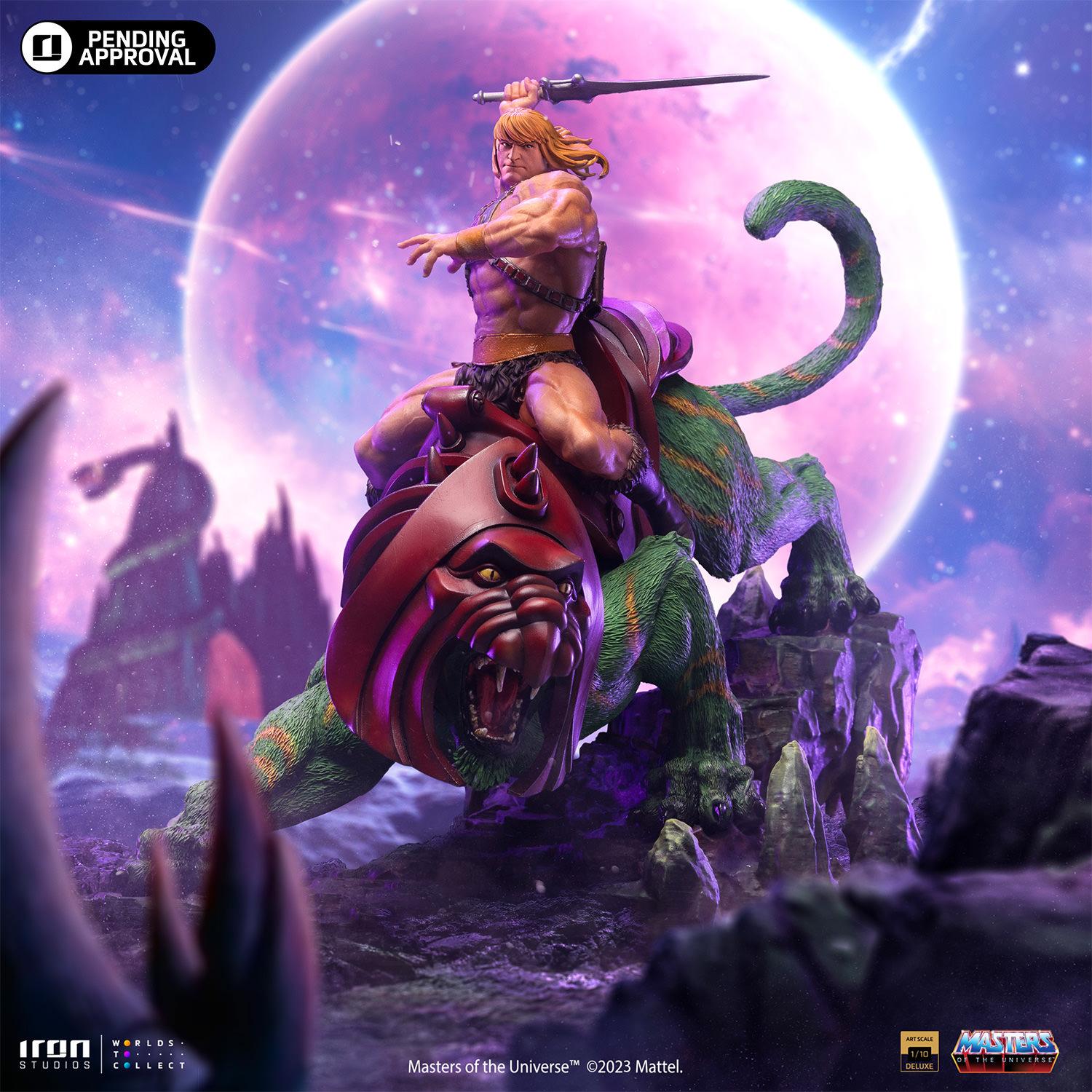 He-Man & Battle-Cat 1:10 Scale Statue