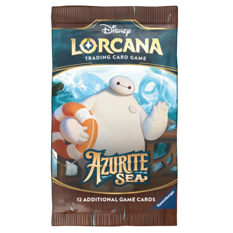 Disney Lorcana Trading Card Game – Azurite Sea Booster Pack