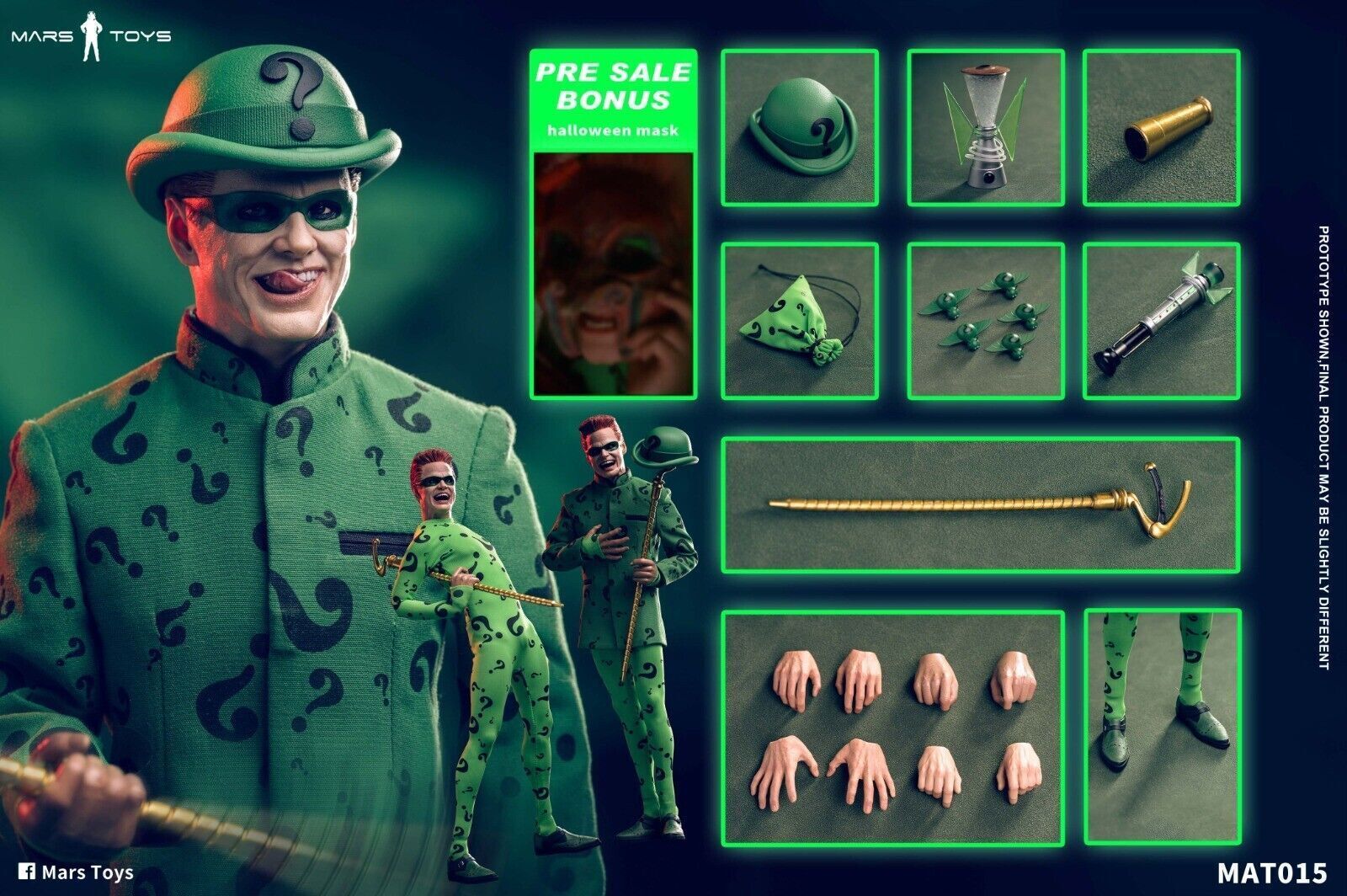 1/6 Mars Toys Batman Forever The Riddler