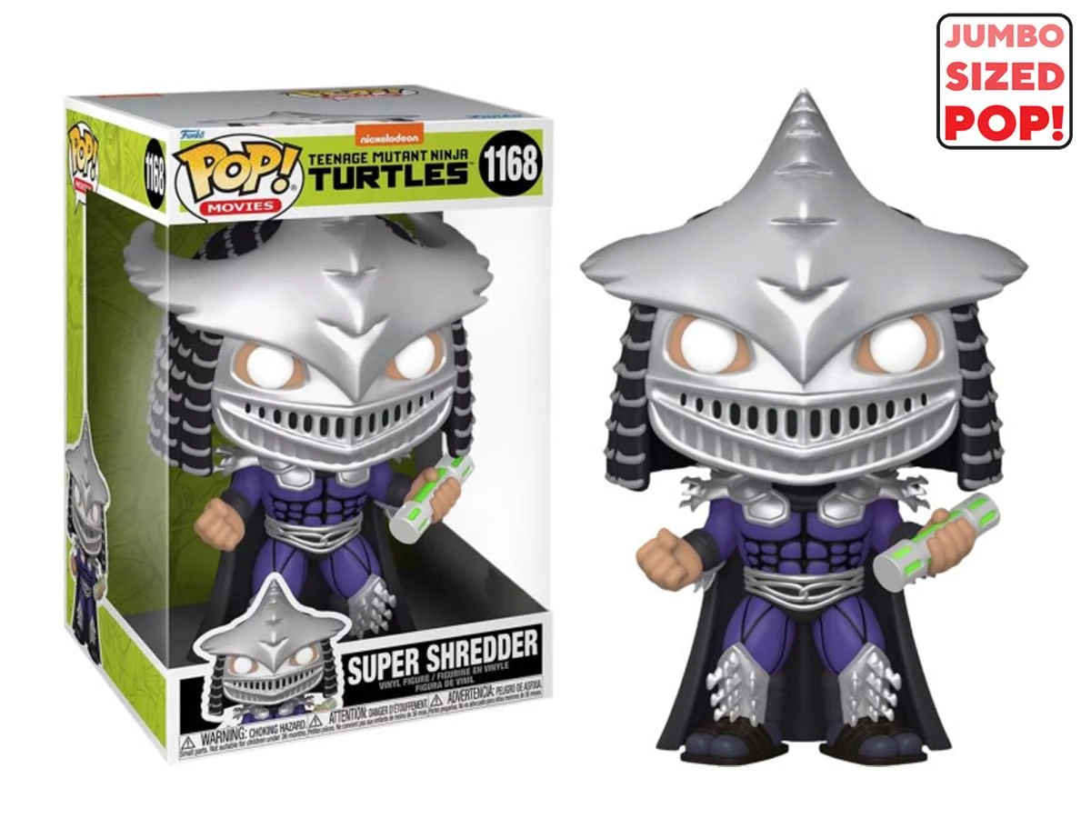 Funko Pop Jumbo Movies: Teenage Mutant Ninja Turtles - Super Shredder Special Edition No:1168 25cm