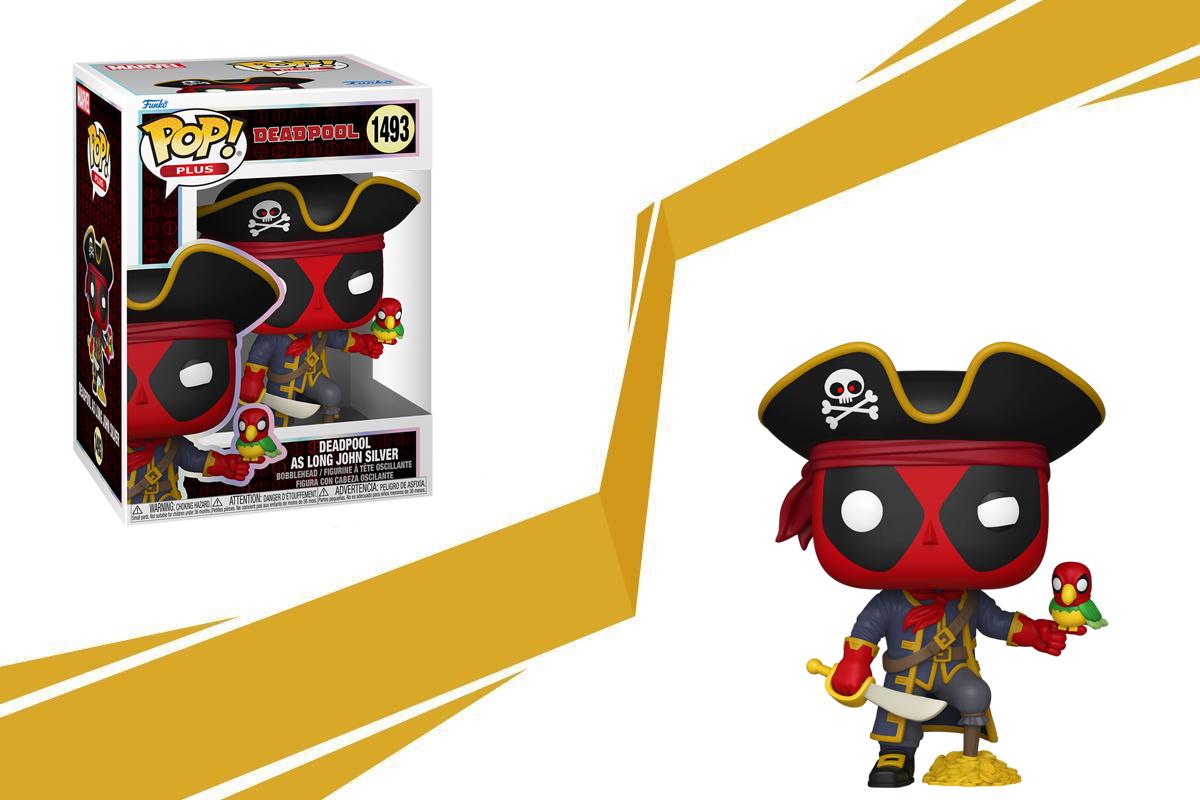 Deadpool as Long John Silver POP Figure