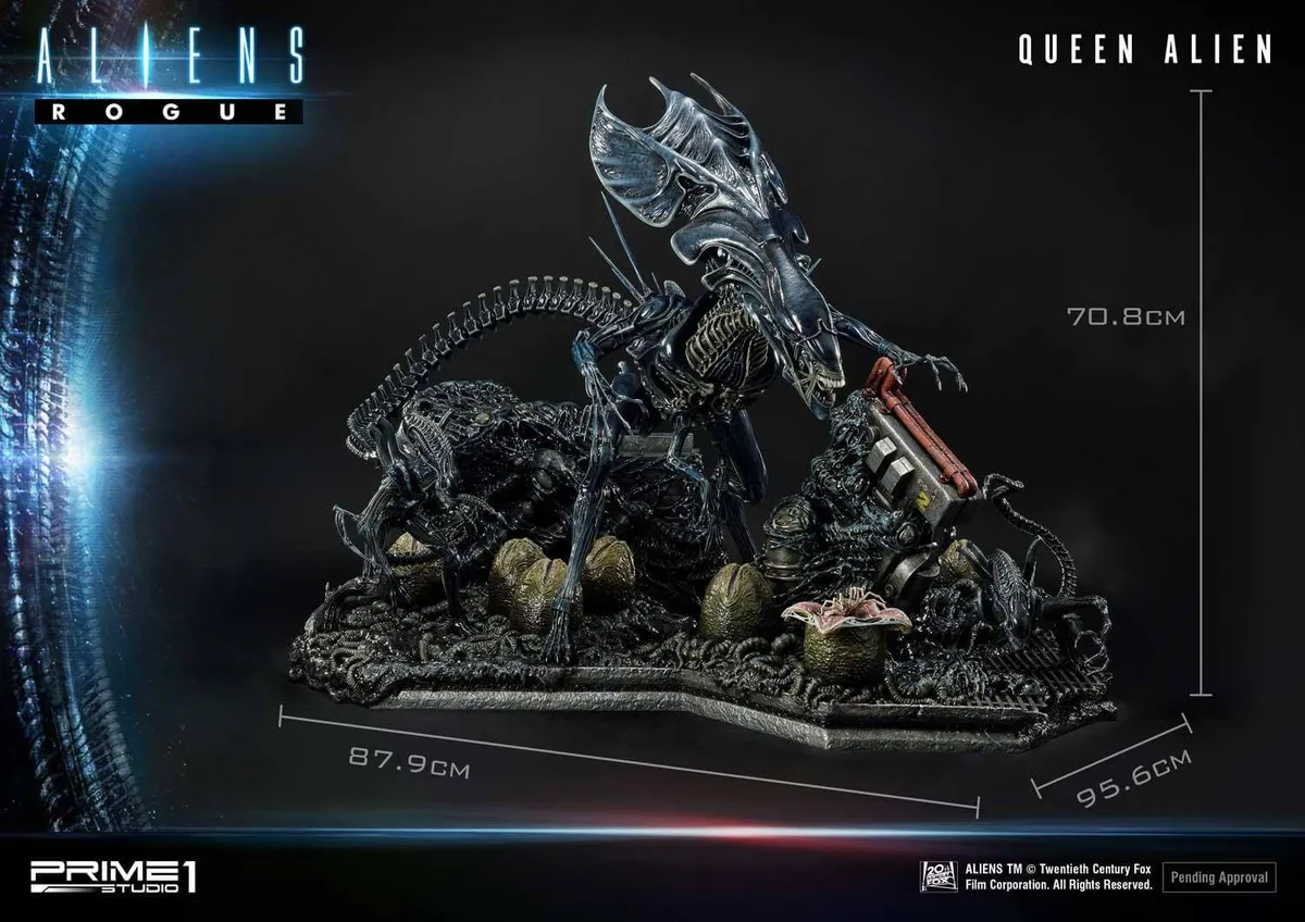 Premium Masterline Aliens (Comics) Queen Alien "Battle Diorama"