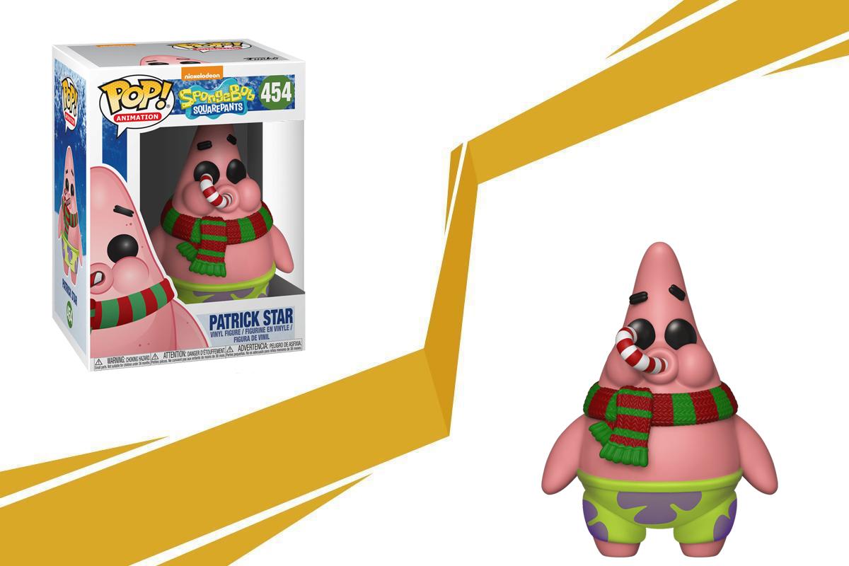 SpongeBob Patrick Star Christmas POP Figure