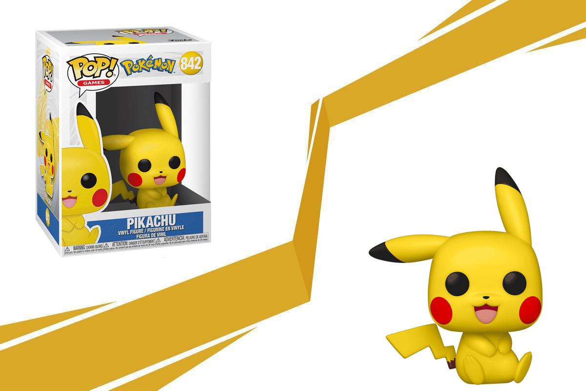 Pokemon Pikachu Sitting POP Figure 842