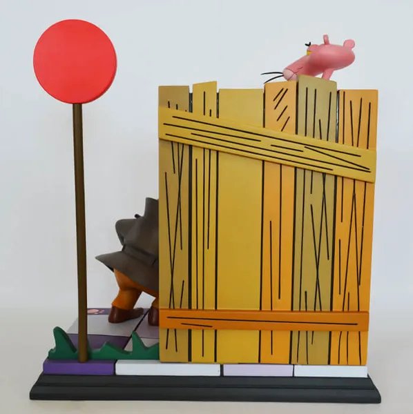 Pink Panther & The Inspector Statue