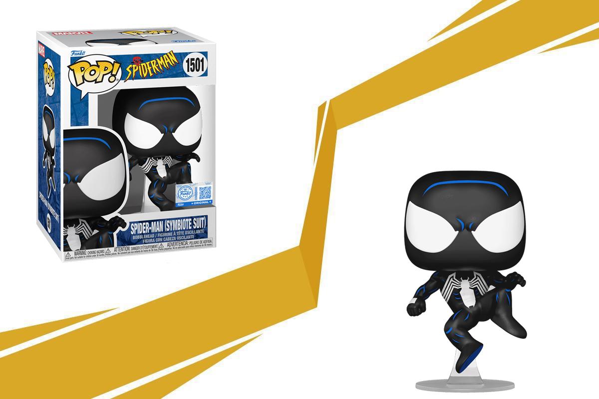 Spider-Man Black Suit Spidey POP Figure 1501