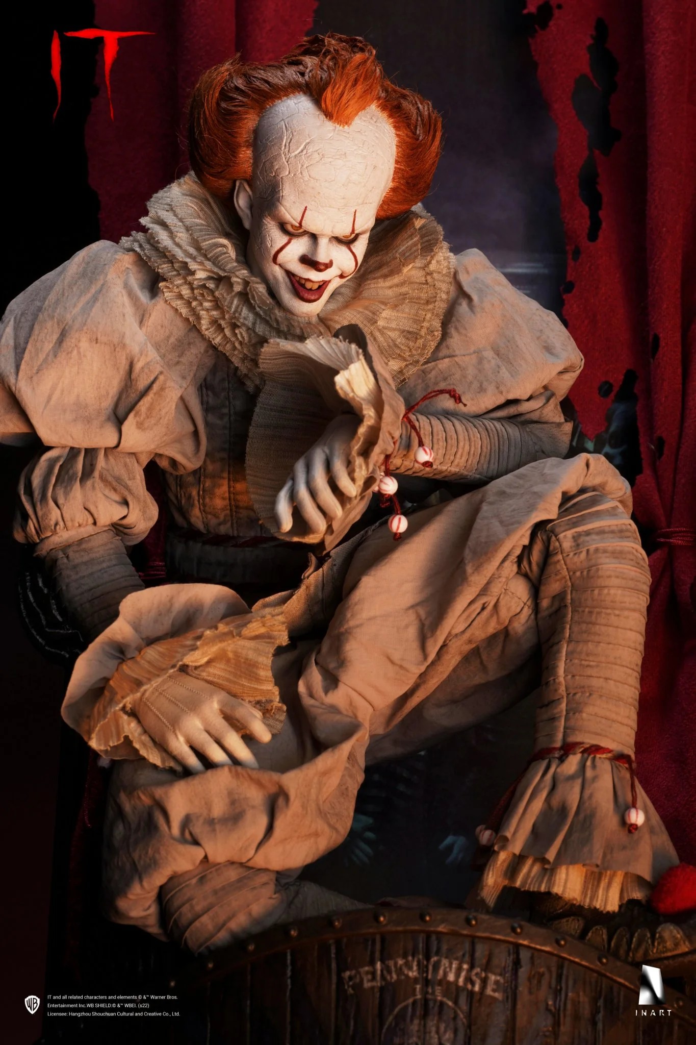 INART IT Pennywise 1/6 Scale Collectibles Figure Premium Edition