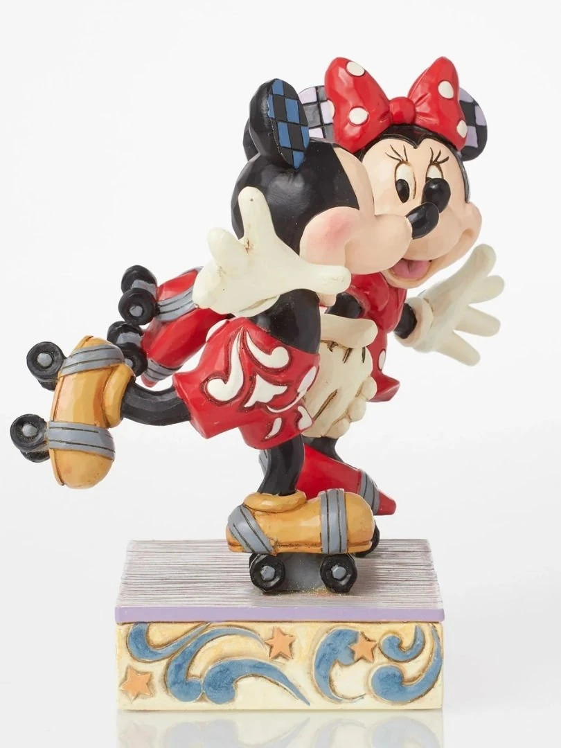 Disney Traditions - Mickey and Minnie Mouse Rollar Skating Heykel