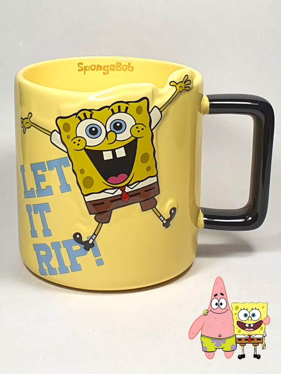 Nickelodeon Sünger Bob Sponge Bob Mug 3D Kupa Bardak