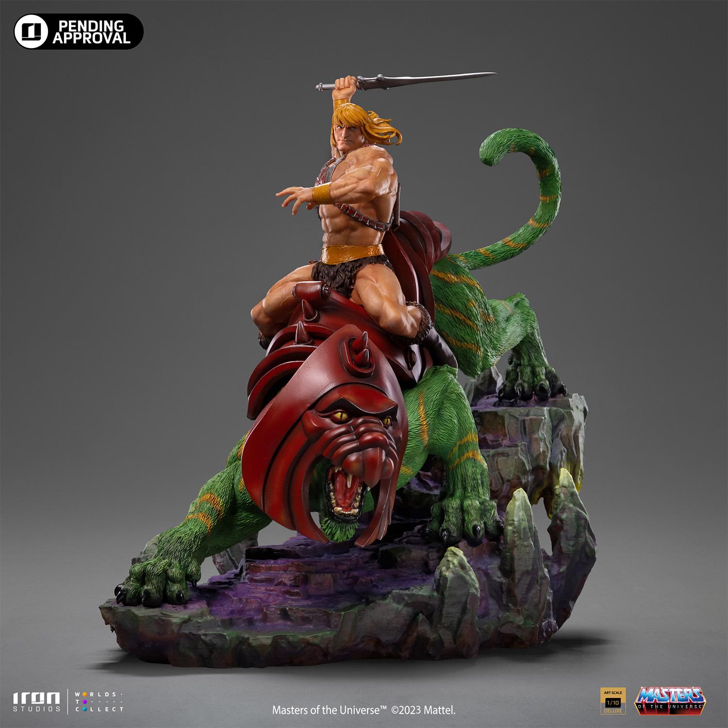 He-Man & Battle-Cat 1:10 Scale Statue