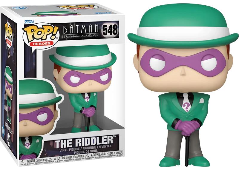 Funko Pop Heroes Dc Batman The Animated Series - The Riddler No:548