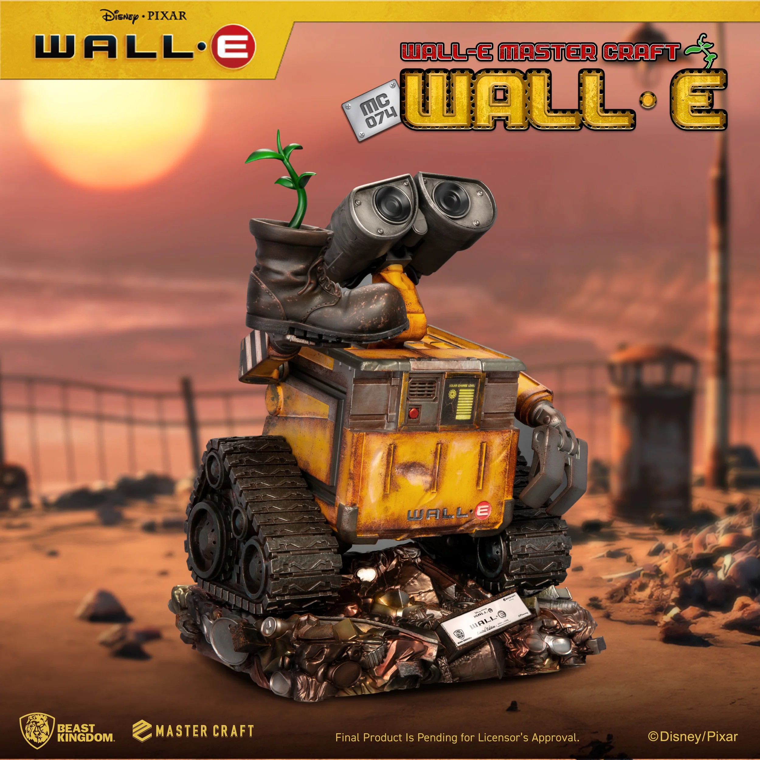 Beast Kingdom MC-074 WALL-E Master Craft WALL-E
