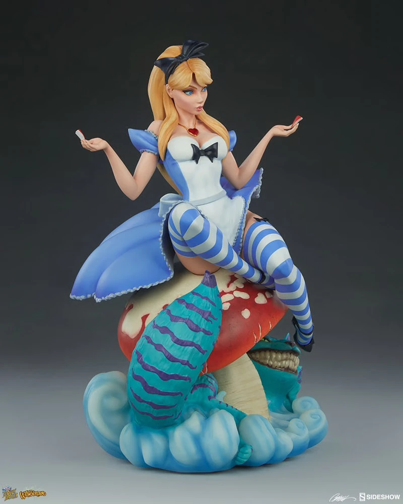 ALICE IN WONDERLAND Statues by Sideshow Collectibles