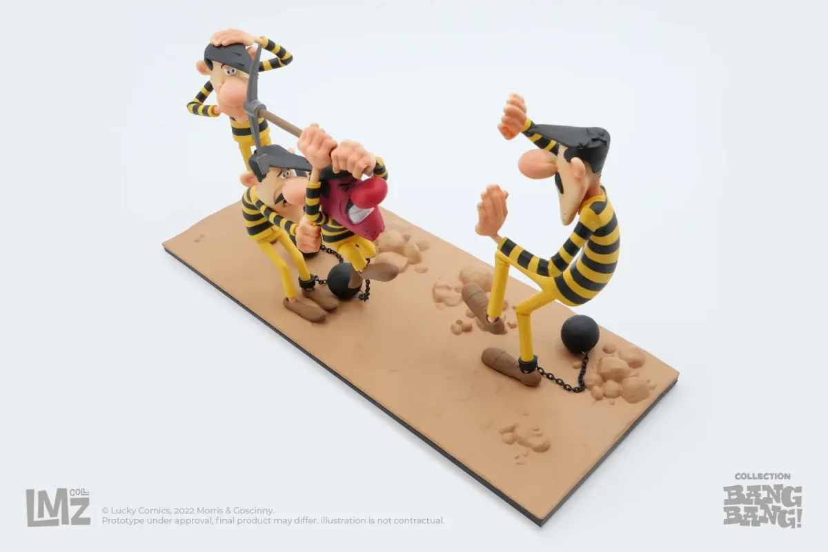 Lucky Luke: The Daltons: '' Calm Down, Joe! '' Figurine