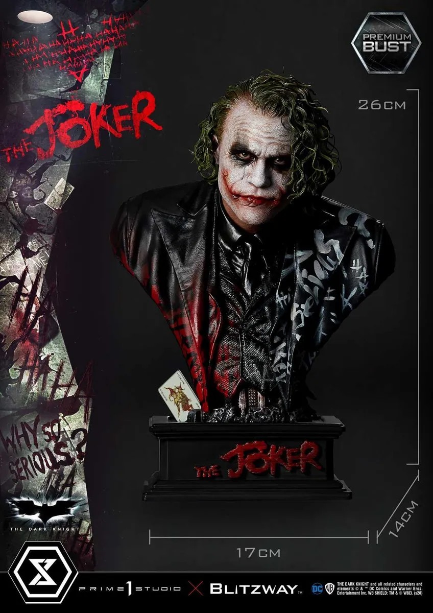 DC Comics: The Dark Knight Premium Bust: The Joker