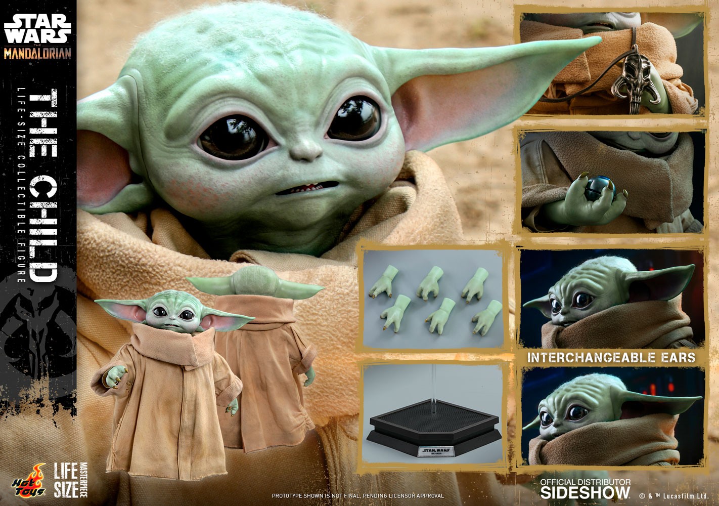 Life size The Child Life-Size Figure by Hot Toys