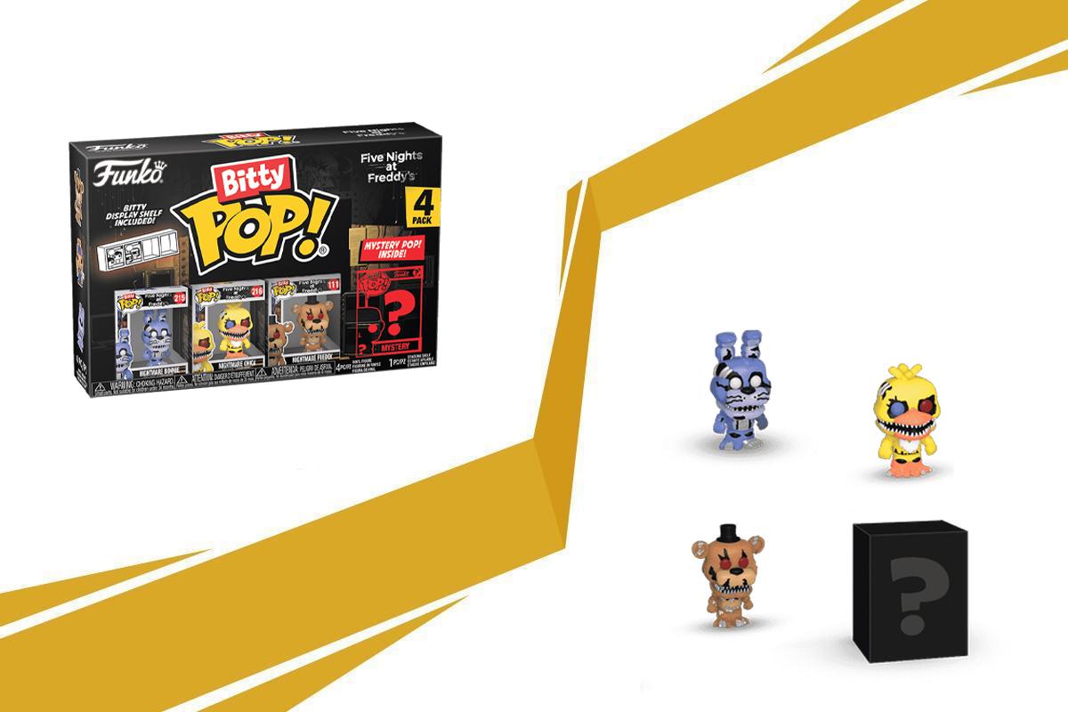 FNAF Bonnie Bitty 4-Pack Mini POP Figure
