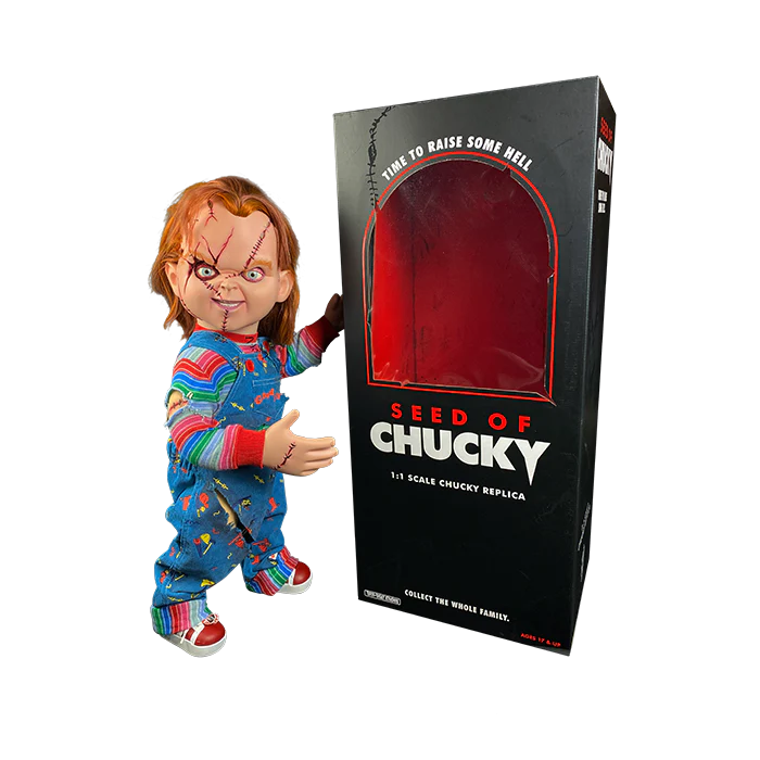 SEED OF CHUCKY - CHUCKY LIFE SIZE PROP DOLL BY TRICK OR TREAT STUDIOS