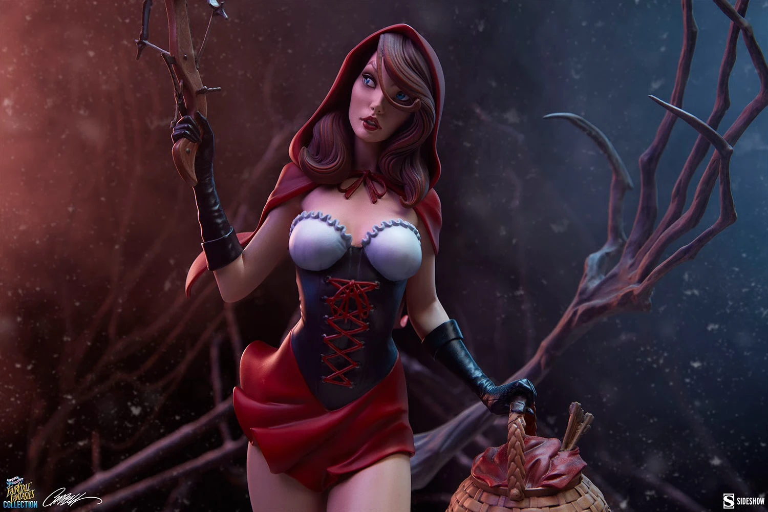 RED RIDING HOOD Statues by Sideshow Collectibles (Exclusive Versiyon)