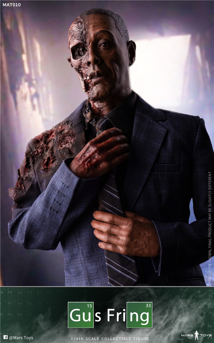 Mars Toys MAT010 1/6 Breaking Walter White Gustavo Fring 12" Figure