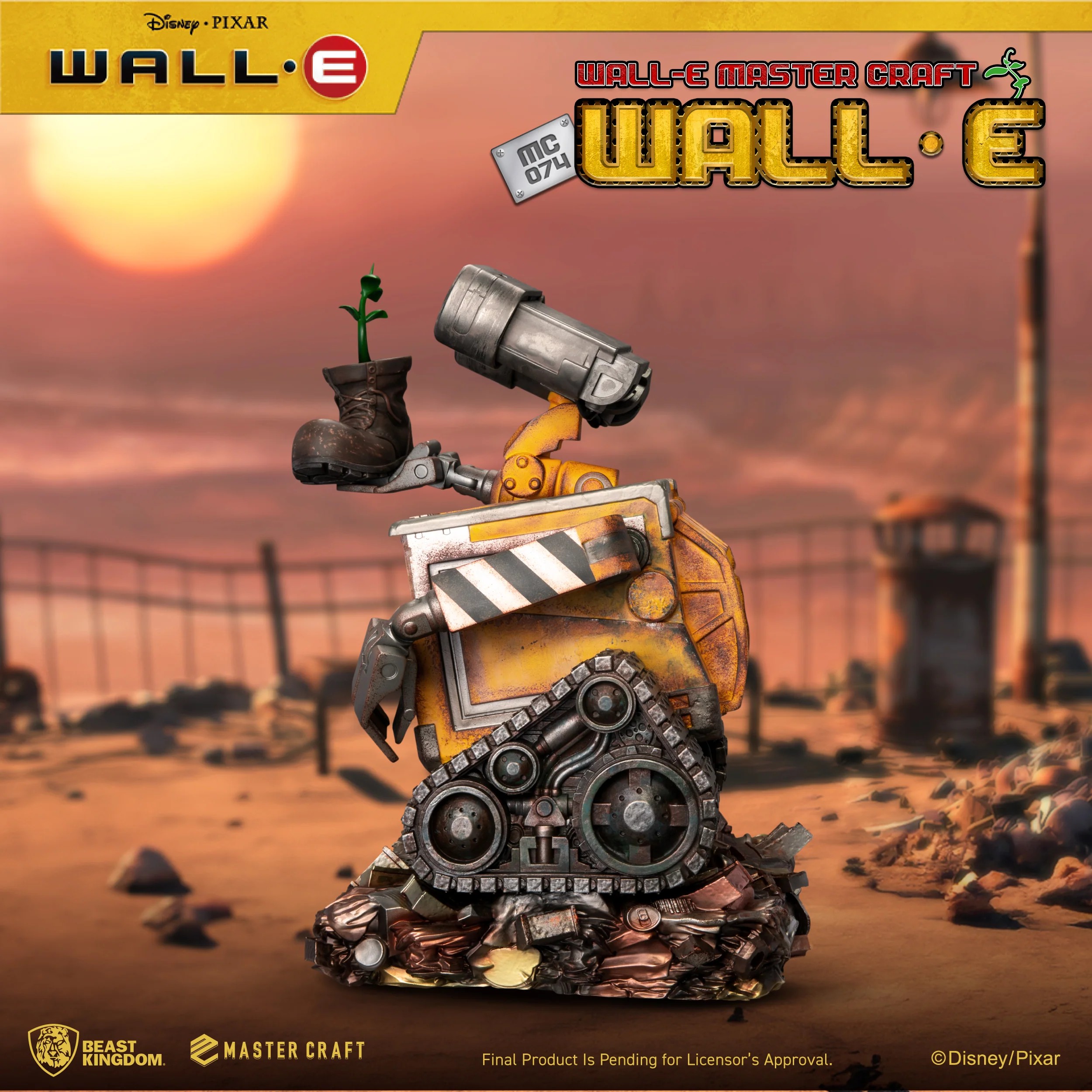 Beast Kingdom MC-074 WALL-E Master Craft WALL-E