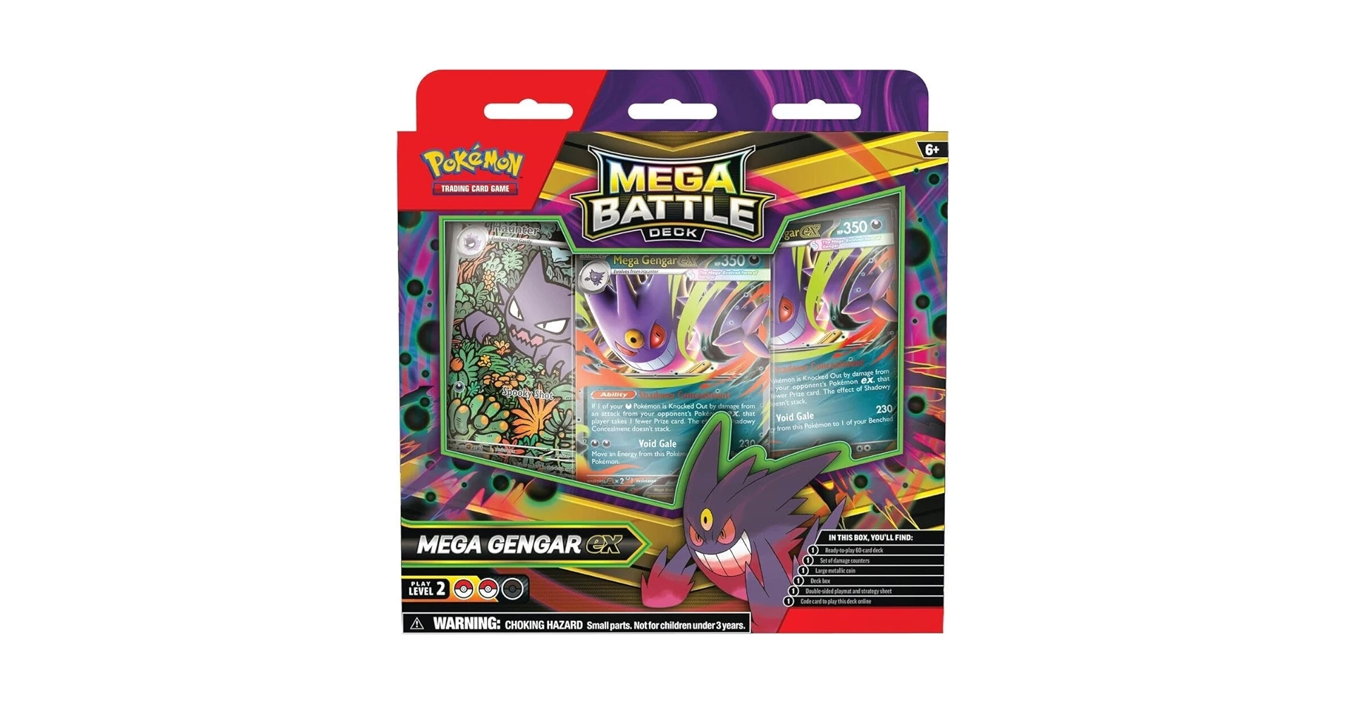 Pokemon Trading Card Game Mega Battle Deck (Mega Gengar Ex)