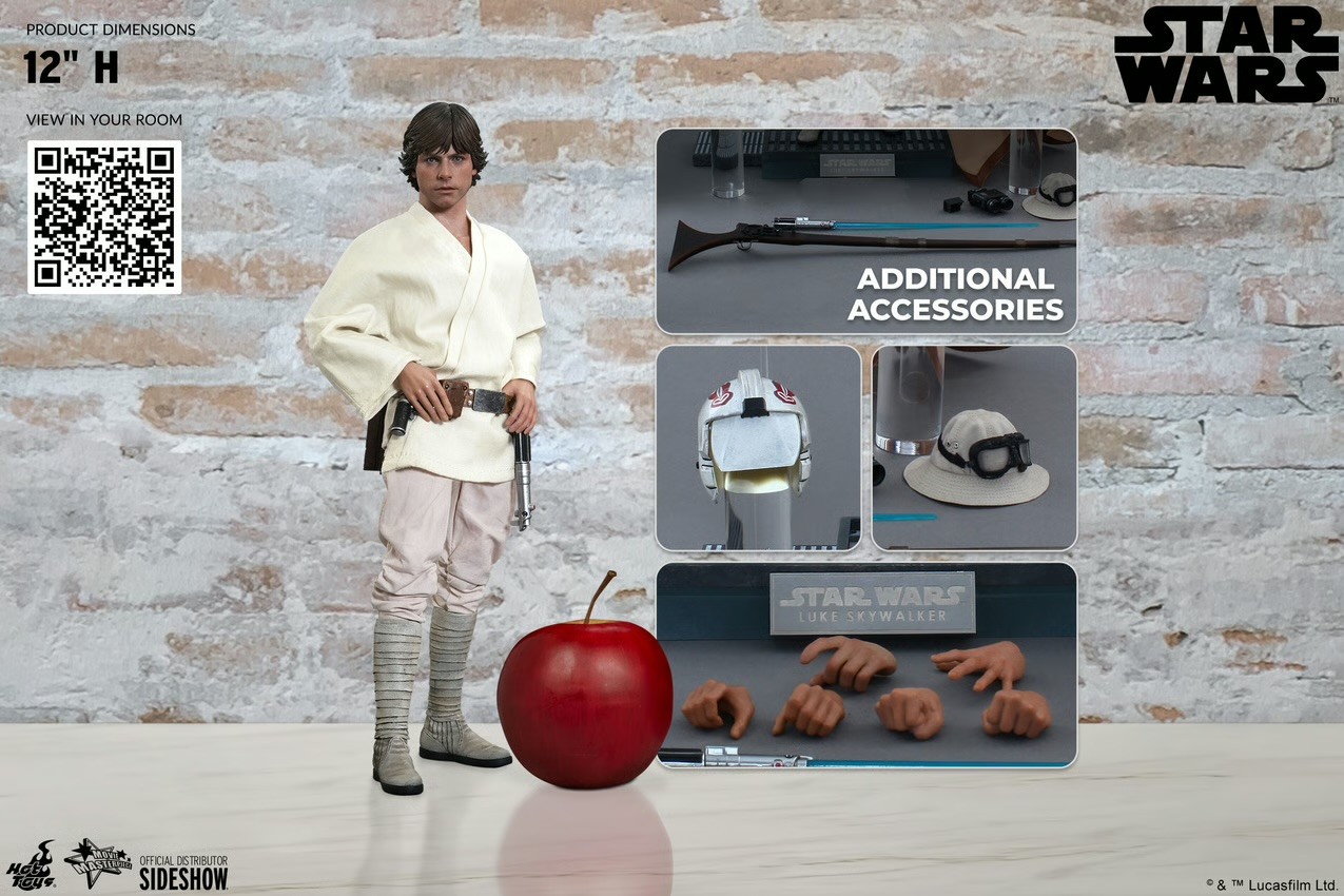 LUKE SKYWALKER Sixth Scale Figure by Hot Toys