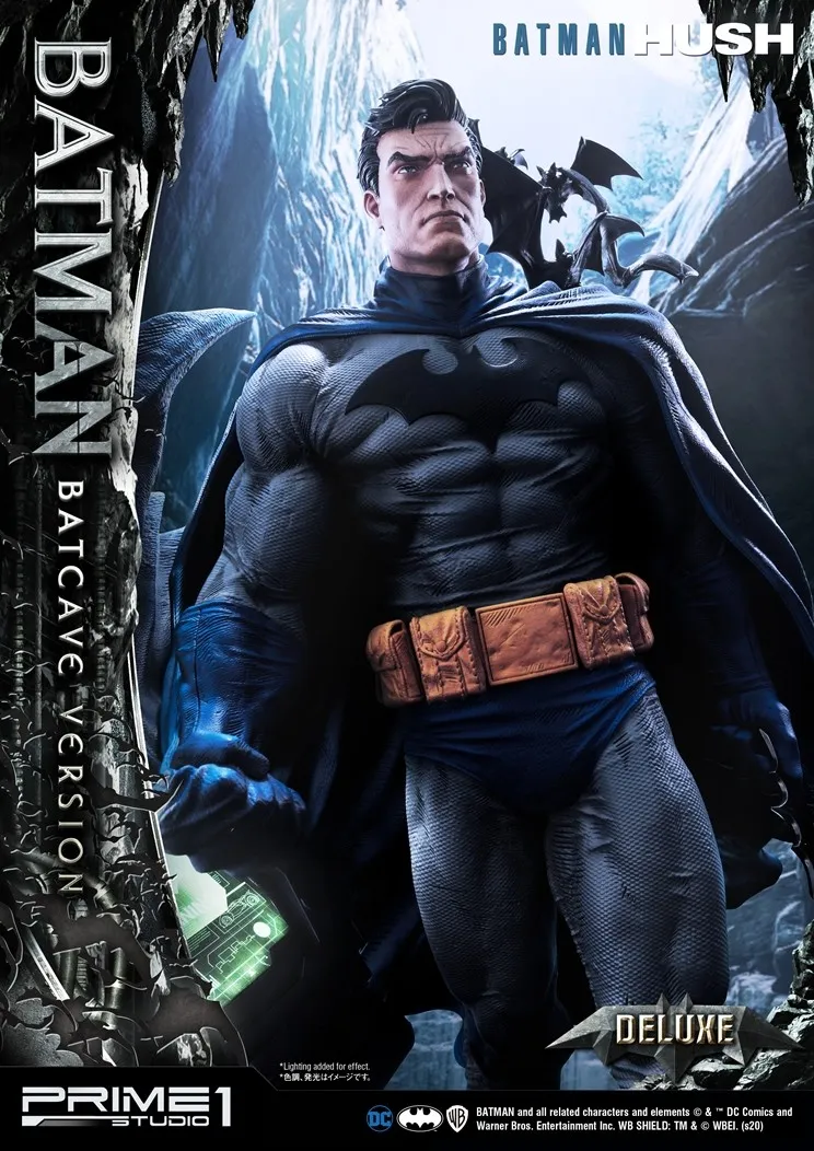 DC Comics: Batman Hush - Deluxe Batcave Batman Statue Bonus Version