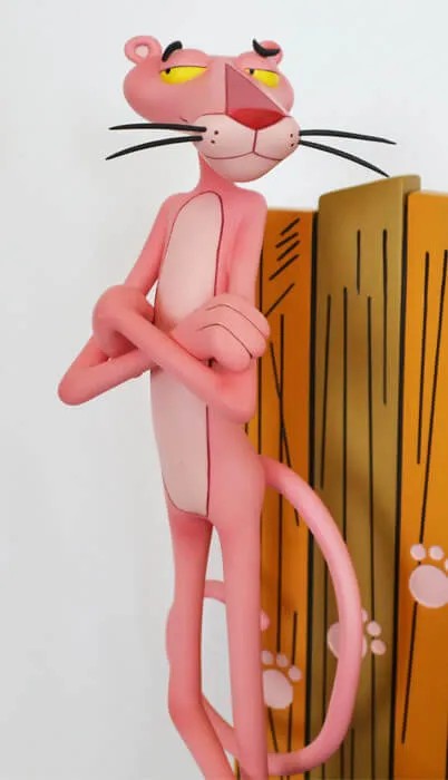 Pink Panther & The Inspector Statue
