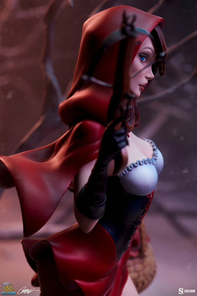 RED RIDING HOOD Statues by Sideshow Collectibles (Exclusive Versiyon)