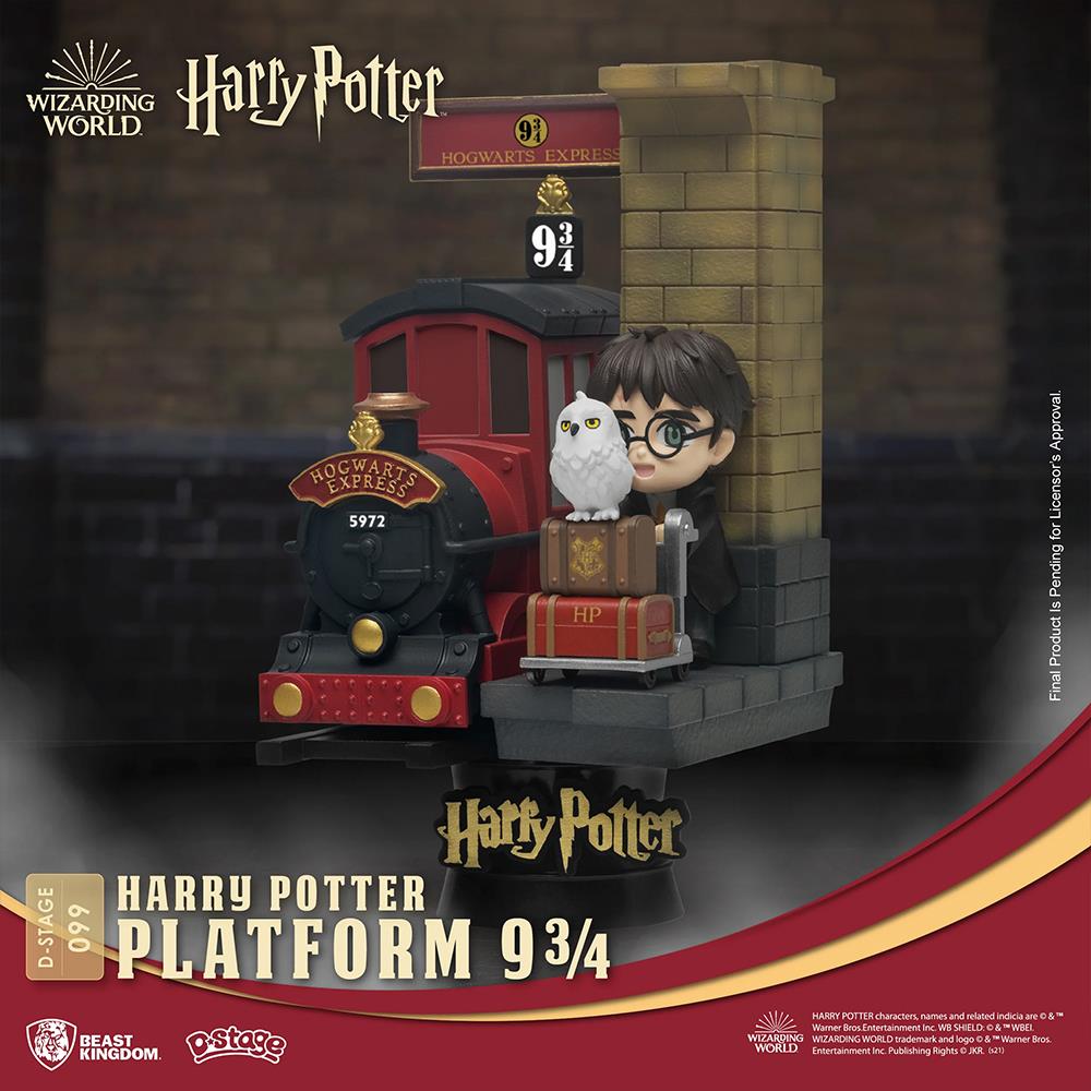 Beast Kingdom Harry Potter - Platform 9 3/4 Diorama 15cm