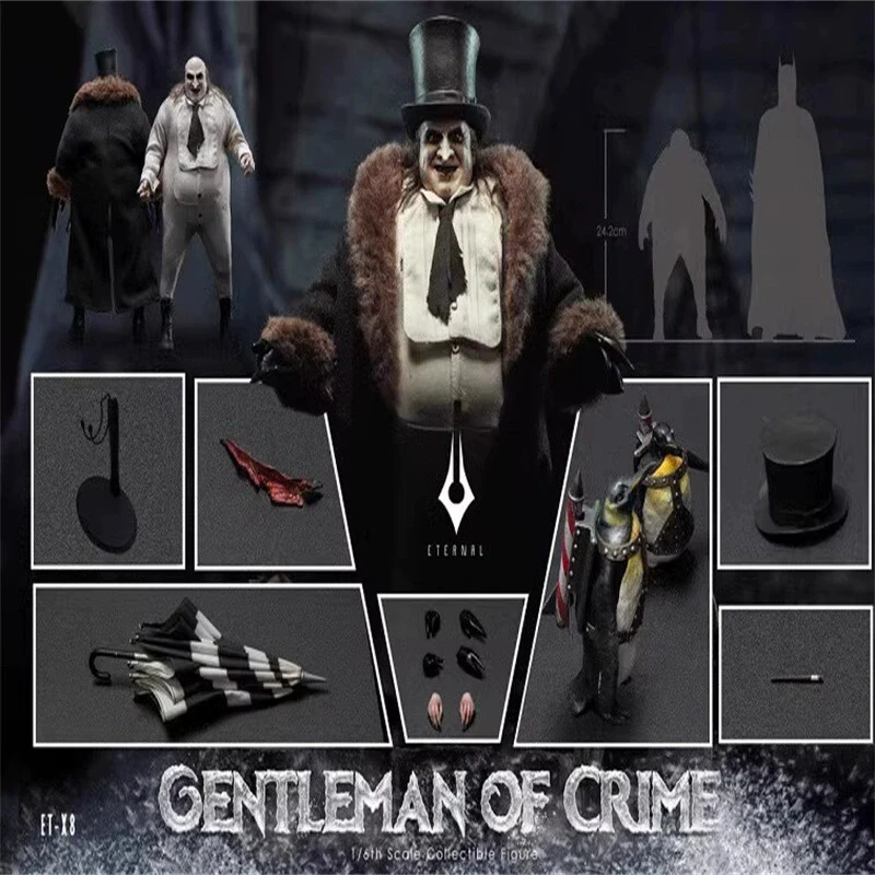 Eternal toys ET-X8 1/6 The Penguin Gentleman of Crime Action Figure Model Toy