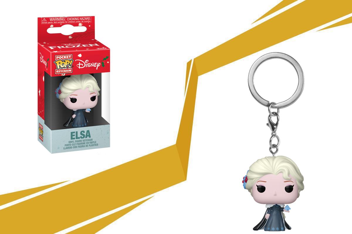 Disney Elsa Holiday POP Keyring