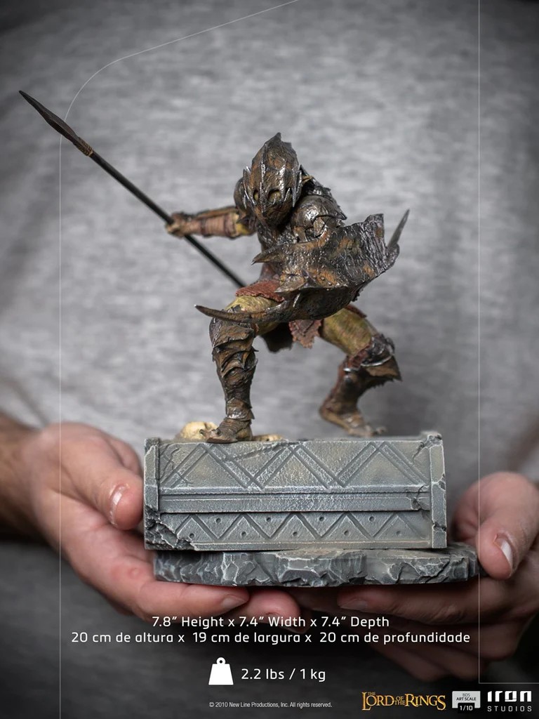Armored Orc - The Lord of the Rings - Art Scale 1/10 - Iron Studios
