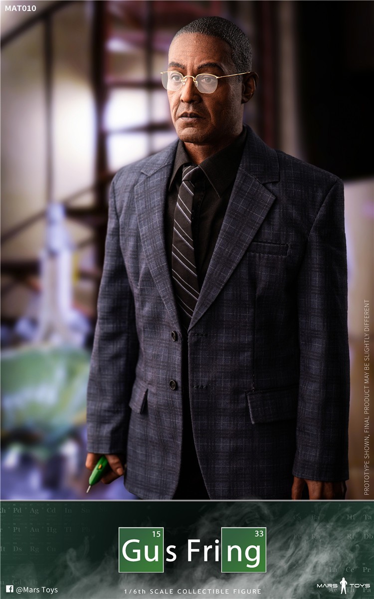 Mars Toys MAT010 1/6 Breaking Walter White Gustavo Fring 12" Figure