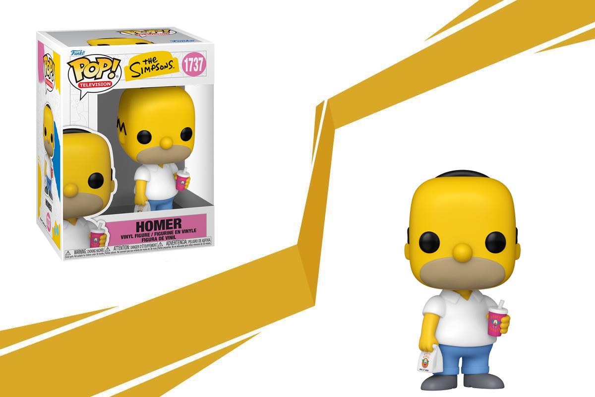 The Simpsons Homer with Krusty Burger POP Figure