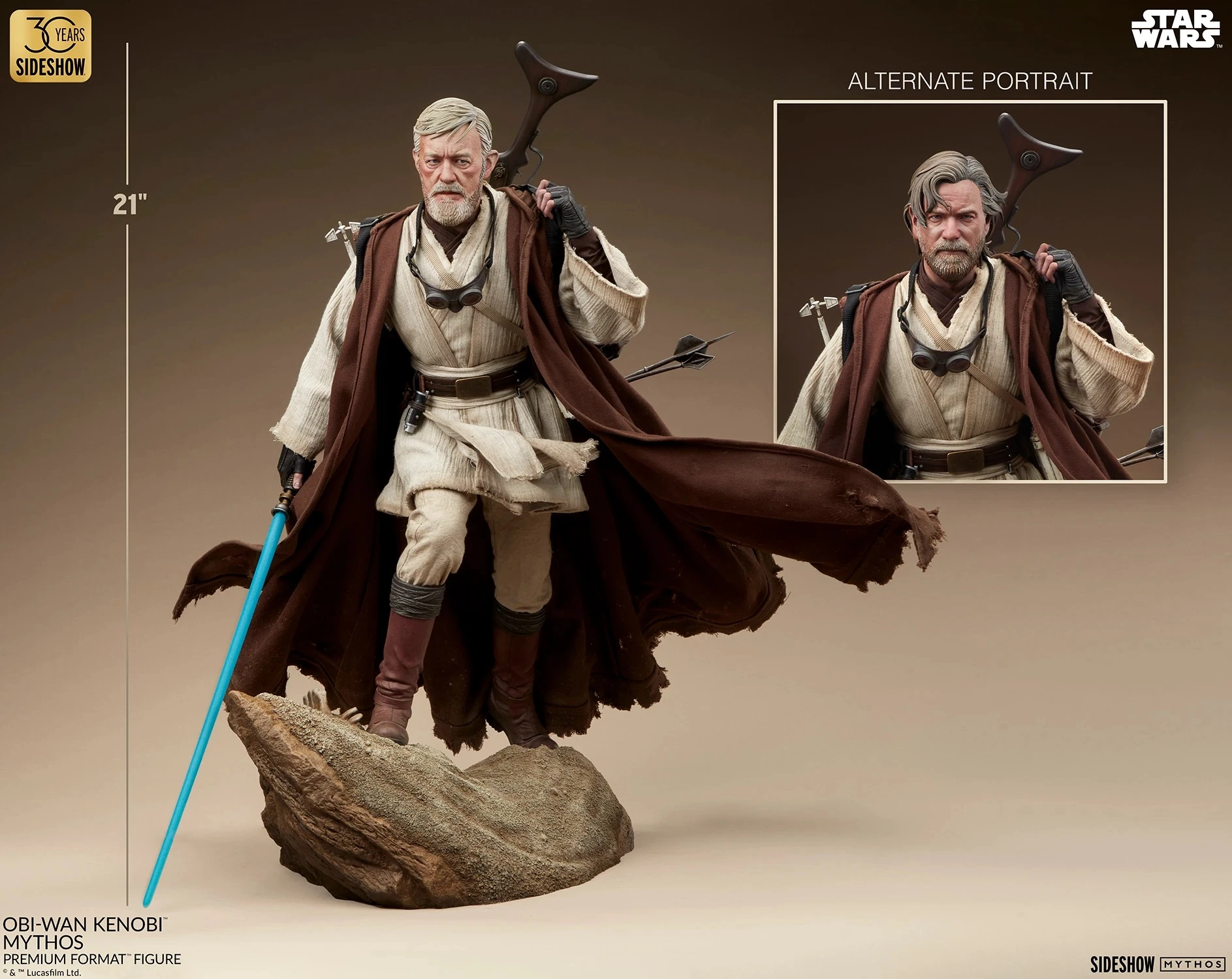 OBI-WAN KENOBI MYTHOS Premium Format™ Figure by Sideshow Collectibles