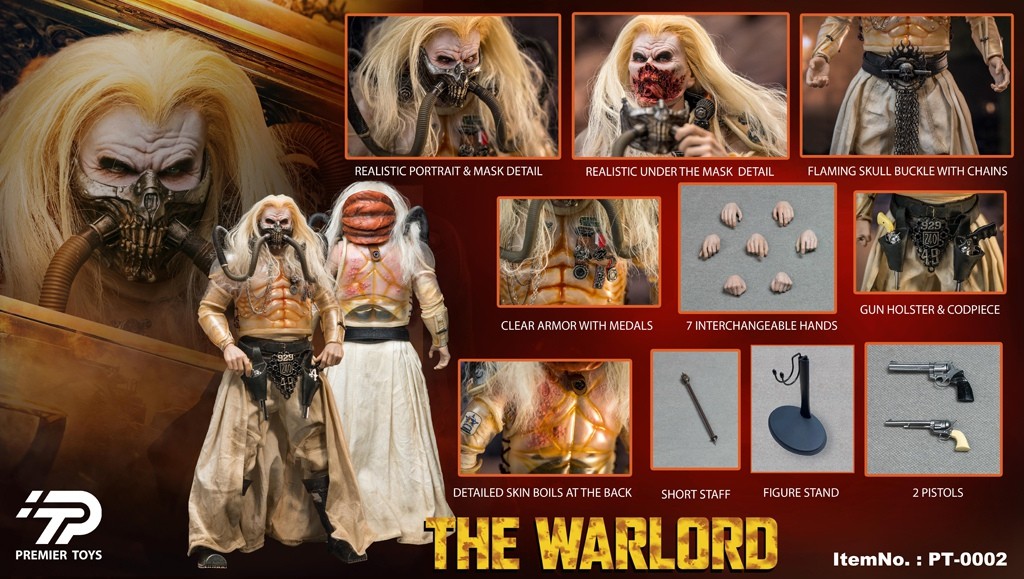 1/6 Premier Toys - The Warlord (Mad Max Immortan Joe)
