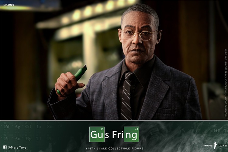 Mars Toys MAT010 1/6 Breaking Walter White Gustavo Fring 12" Figure